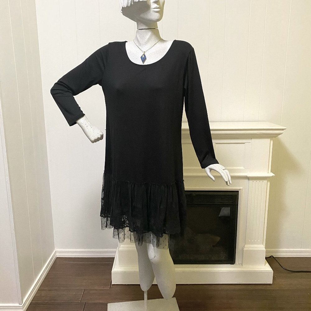 Paisley Vine black dress